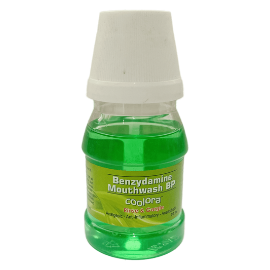 Benzydamine Mouthwash BP Coolora